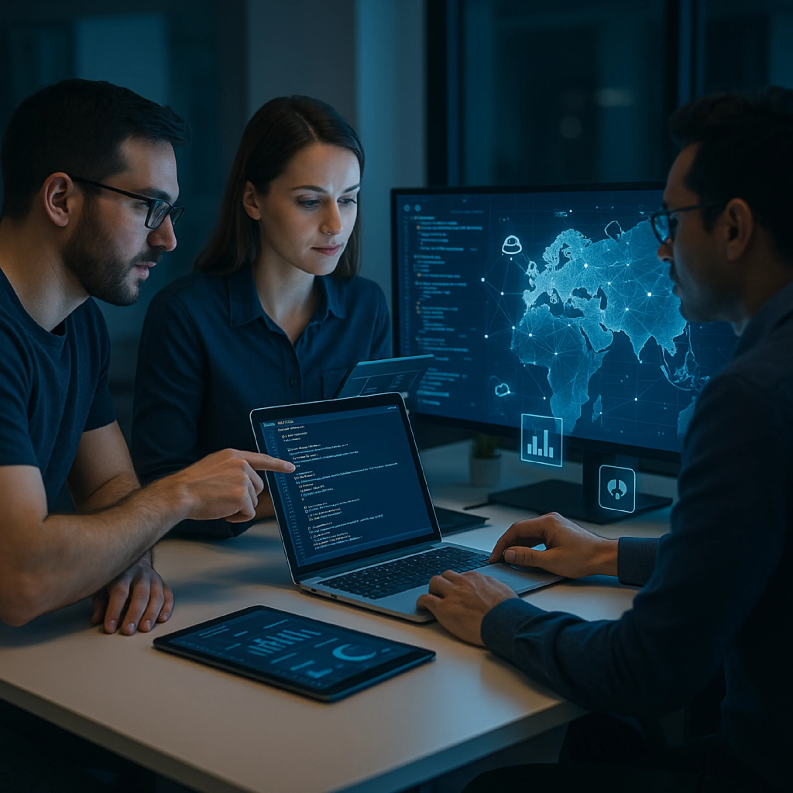 advanced technical capability from global development teams