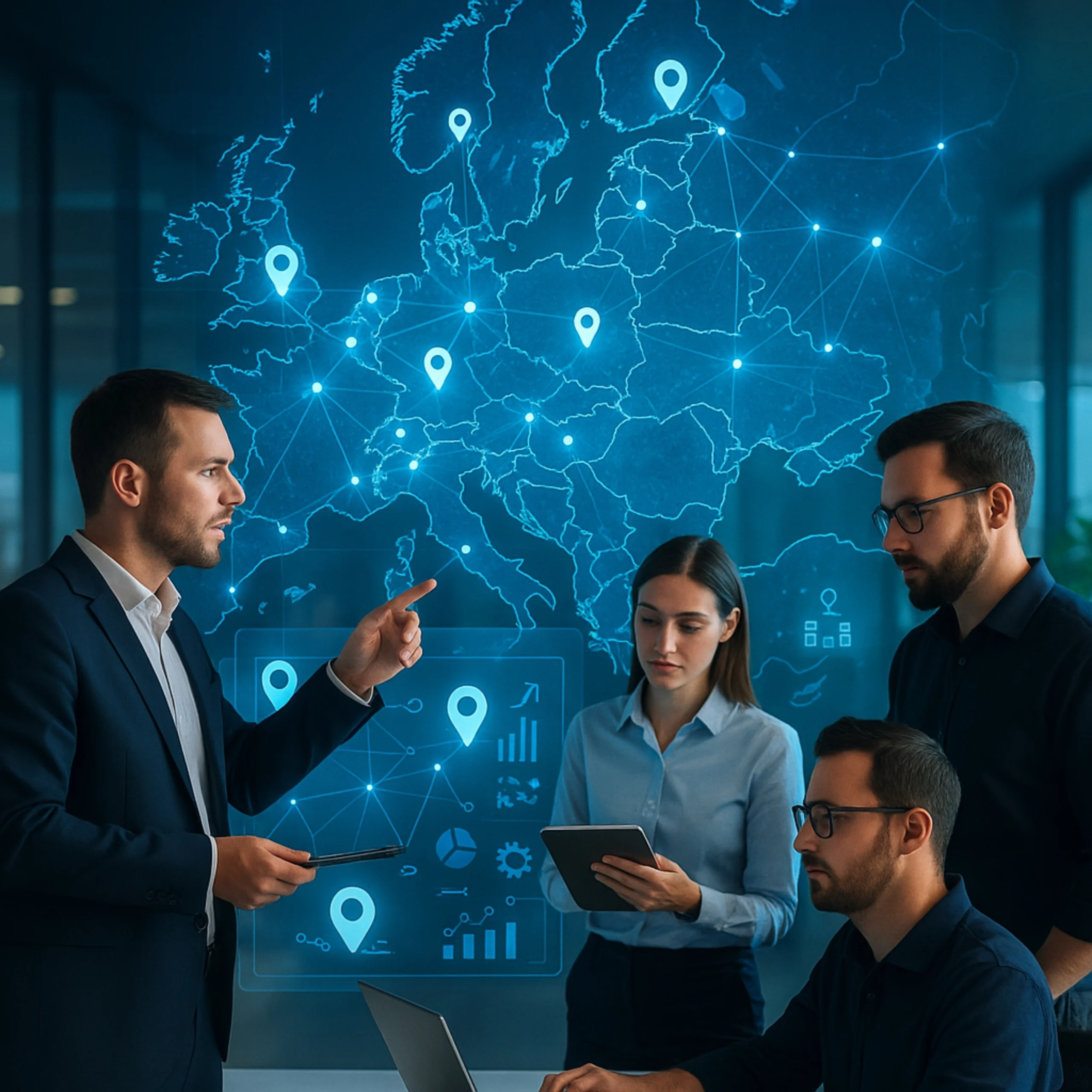 localized support & on ground presence in europe